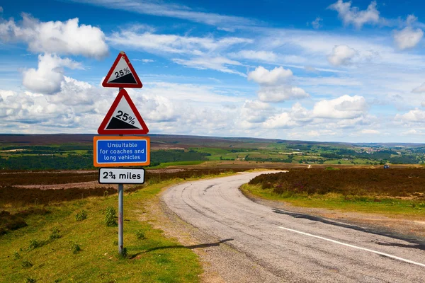 Danger road — Stock Photo, Image