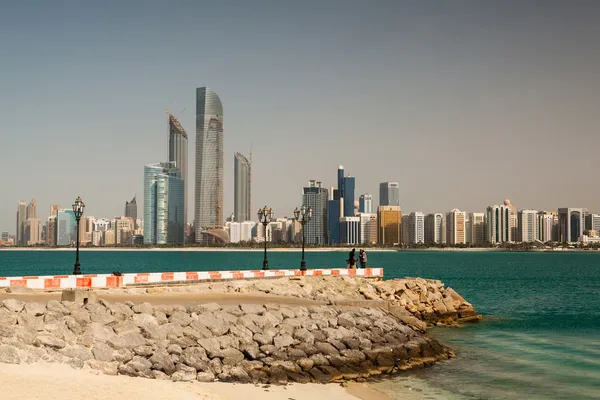Abu Dhabi panorama — Stock Photo, Image
