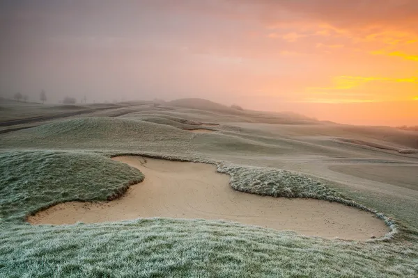 Prag'da golf sahasında — Stok fotoğraf