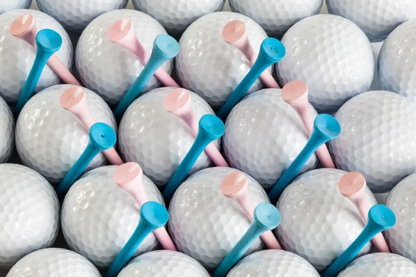 Bodegón con pelotas de golf —  Fotos de Stock