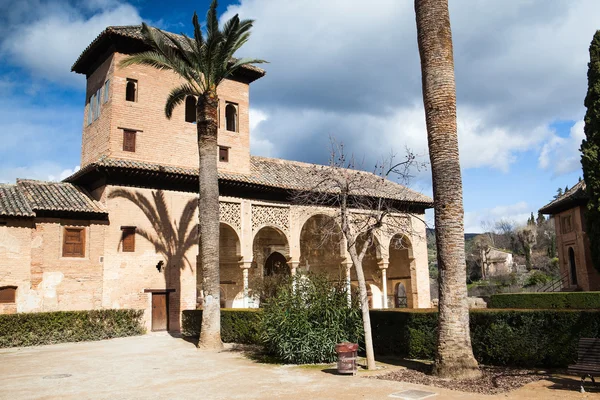 В Альгамбре в Гранаде — стоковое фото