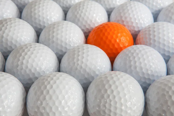 Pelotas de golf blancas — Foto de Stock