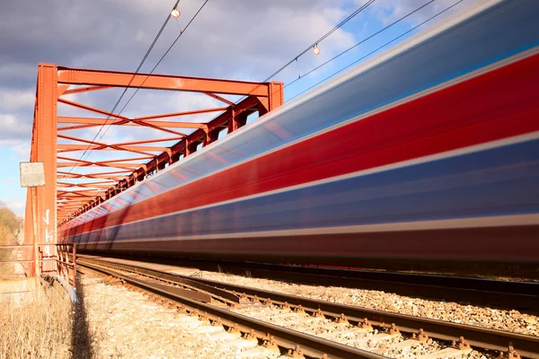 Il treno di velocità — Foto Stock