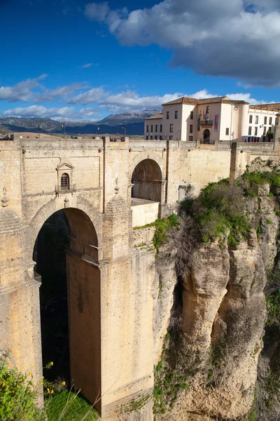 Ponte muito famosa em Ronda — Fotografia de Stock