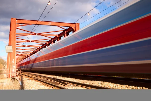 De snelheid-trein — Stockfoto