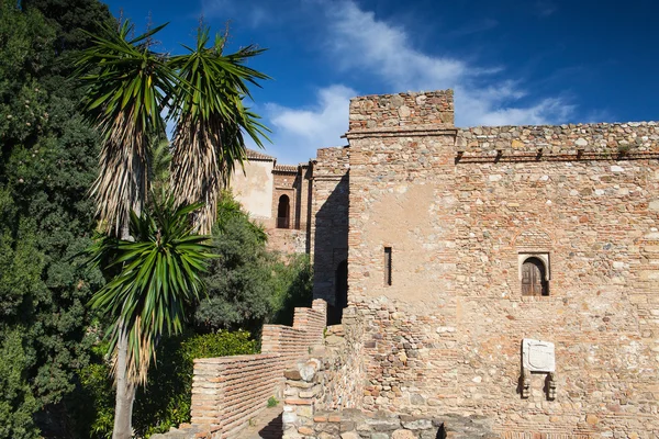 Castillo de Gibralfaro en Málaga —  Fotos de Stock