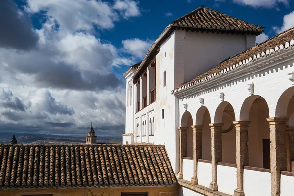 Pavillon of Generalife in Alhambra complex — Stock Photo, Image