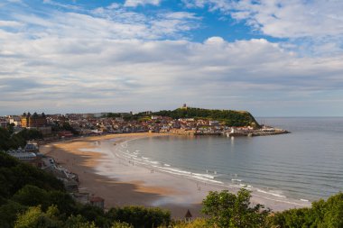 Scarborough, İngiltere'de koyu