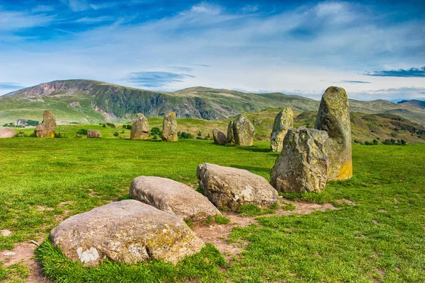 Magic circle on the hill — Stock Photo, Image