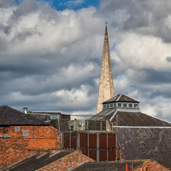 Prohlédni na střechách v Yorku — Stock fotografie