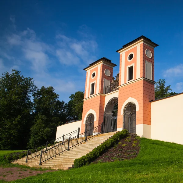 Place of pilgrimage in Jaromerice u Jevicka — Stock Photo, Image