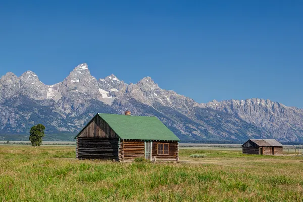 On the iconic John Moulton farm — Stock Photo, Image