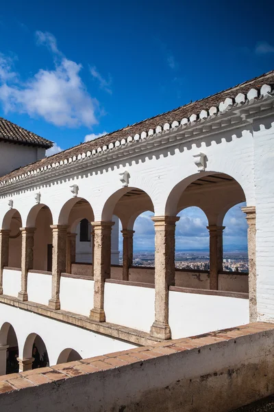Pavillon of Generalife in Alhambra complex — Stock Photo, Image