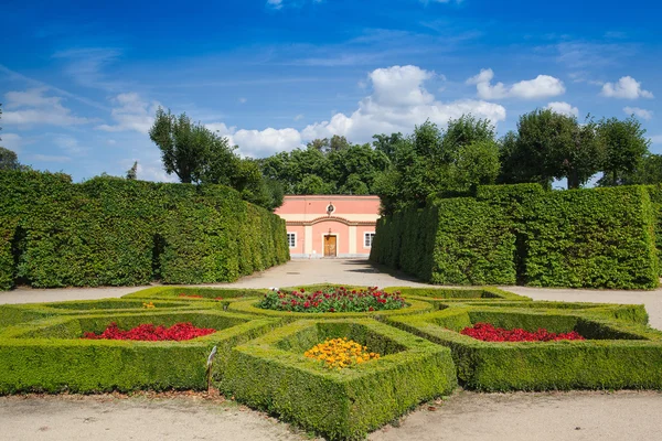 Giardino parco a Dobris — Foto Stock