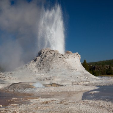 Kale Şofben yellowstone içinde düzensiz patlama