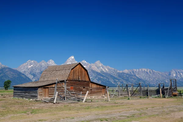 On the iconic John Moulton farm — Stock Photo, Image