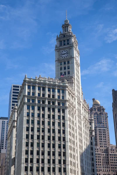 Chicago - 13. juli 2013: wrigley building in Chicago am 13. juli 2013. — Stockfoto