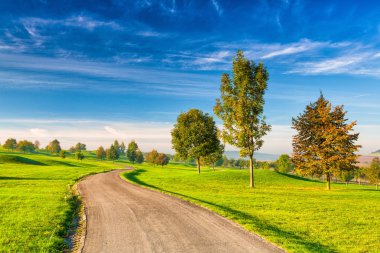 pastoral sonbahar sahne