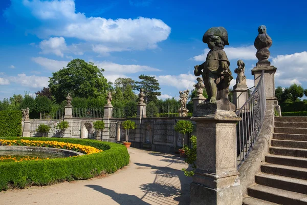 Jardim parque em Dobris — Fotografia de Stock