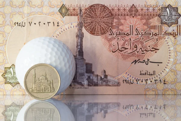 เงินที่แตกต่างจากอียิปต์ — ภาพถ่ายสต็อก