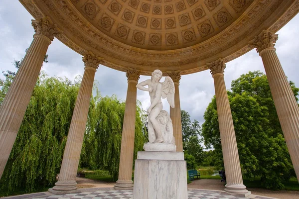 Temple of love, versailles, paris, Fransa, Bahçe heykeli, geçmiş, ağaçlar, Tapınağı, — Stok fotoğraf