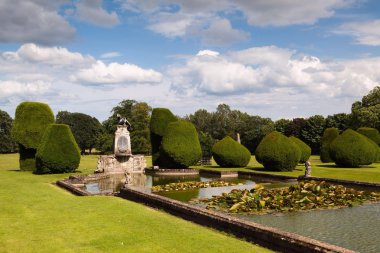 Burton agnes castle, dekoratif Bahçe, dekoratif, park, İngiltere'de, Tarih, kale,