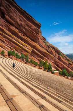 ünlü red rocks amphitheater Denver
