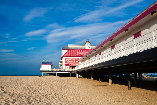 O cais velho em Great Yarmouth — Fotografia de Stock