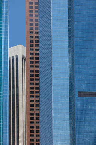 The detail of a modern high skyscrapers in Los Angeles — Stock Photo, Image