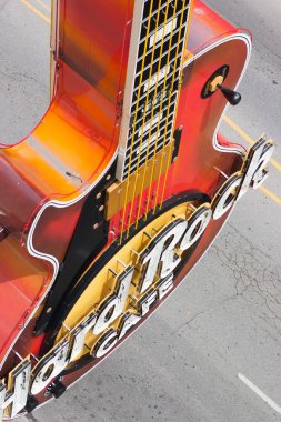 entrance.hard rock Café Guitar