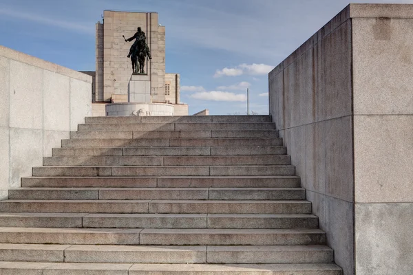 Famoso monumento nacional - Estatua de Jan Zizka —  Fotos de Stock