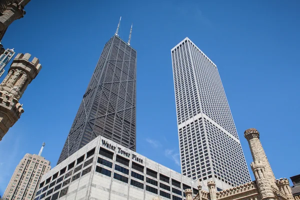 John hancock center v Chicagu — Stock fotografie