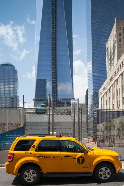 Construção continua em One World Trade Center — Fotografia de Stock