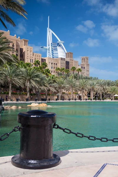 Перегляд madinat jumeirah Сук — стокове фото