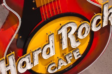 entrance.hard rock Café Guitar