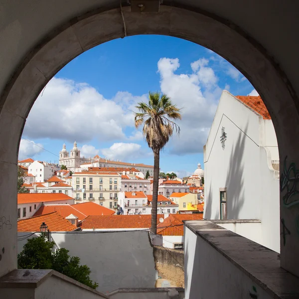 Beroemde sao vicente de voor een klooster in Lissabon — Stockfoto