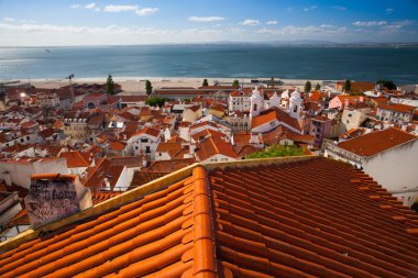Lizbon, Portekiz tejo Nehri üzerindeki Tower göster