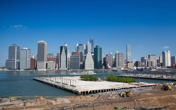 Manhattan skyline - new York'ta, nyc — Stok fotoğraf