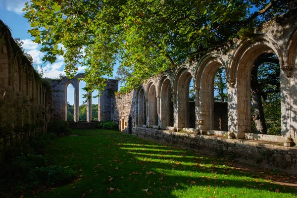 Abadia Beauport Uma Encantadora Abadia Norte Bretanha França Abadia Foi — Fotografia de Stock