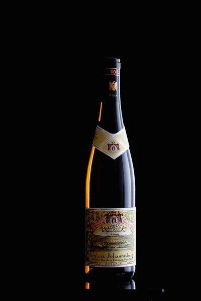 Praga República Checa Enero 2021 Botella Riesling Rotlack Desde 1720 — Foto de Stock