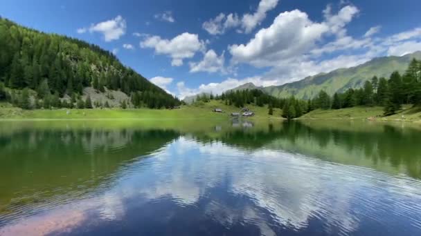 Sjön Duisitzkarsee Österrike Duisitzkarsee Förmodligen Vackraste Fjällsjöarna Schladminger Tauern Platsen — Stockvideo