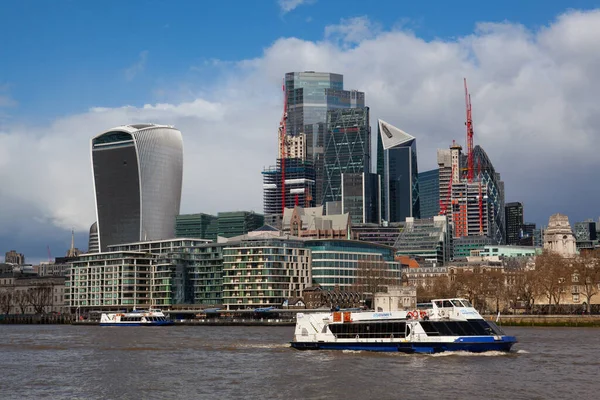 Londýn Velká Británie Duben 2022 City London City Cruises Před — Stock fotografie