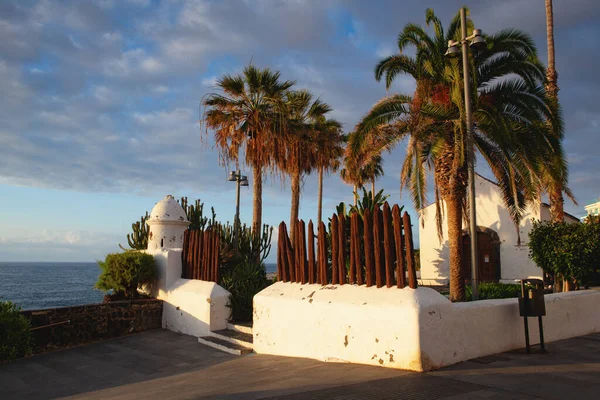 Typische Kanarische Kirche Ermita San Telmo Puerto Cruz Teneriffa Spanien — Stockfoto