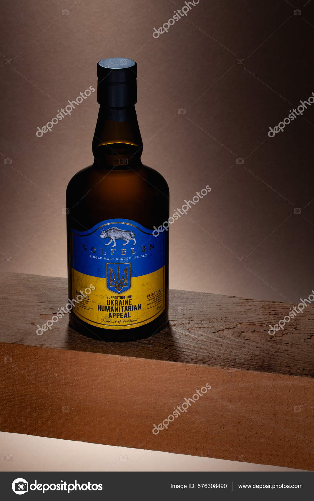 Prague Czech Republic January 2021 Bottle Pasador Oro Rum Blend
