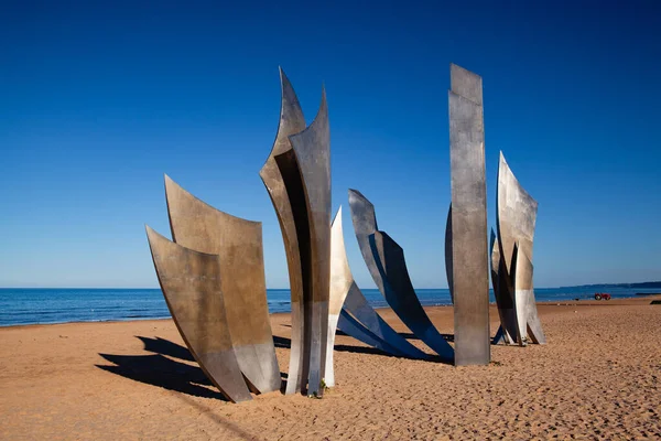 Saint Laurent Sur Mer Frankrijk Oktober 2021 Omaha Beach Memorial — Stockfoto