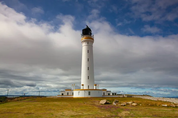 Covesea Skerries Lighthouse Originally Belonging Northern Lighthouse Board Built Top — Stockfoto