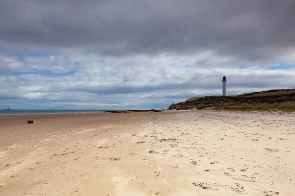 Covesea Skerries Lighthouse, originally belonging to the Northern Lighthouse Board, is built on top of a small headland on the south coast of the Moray Firth at Covesea, near Lossiemouth,Scotland.