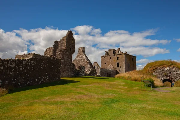 Замок Данноттар Шотл Dunnottar Castle Зруйнована Середньовічна Фортеця Розташована Скелястому — стокове фото
