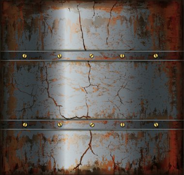 Background metal rusty texture clipart