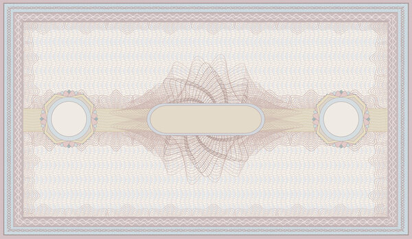 raster voucher pink blue guilloche certificate